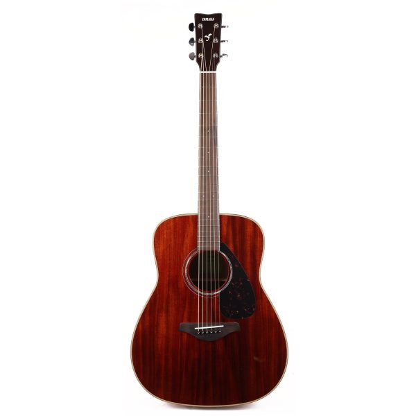 Yamaha FG850 Dreadnought Acoustic Natural Online Sale