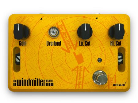 Aclam The Windmiller Pre-Amp Overdrive Effect Pedal Online Hot Sale