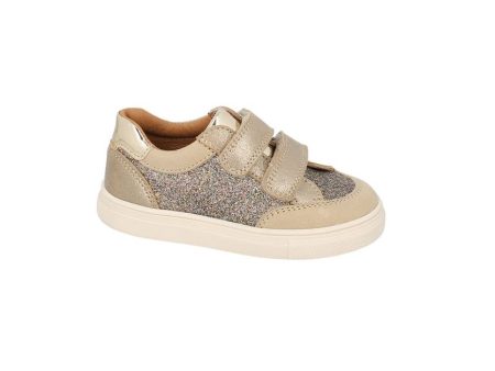 BELLAMY JADE Doré Chaussures Basket For Cheap