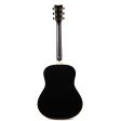 Yamaha LL6 ARE Jumbo Acoustic-Electric Black Used Discount