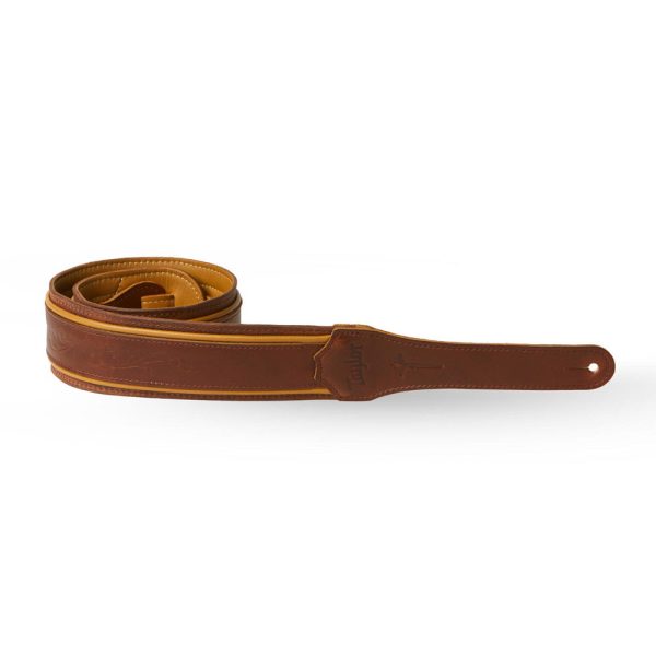 Taylor Nouveau Strap Medium Brown Leather 2.5  on Sale