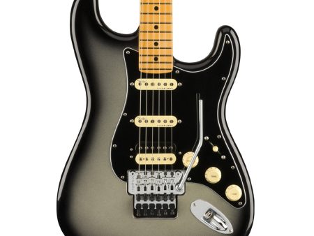 Fender Ultra Luxe Stratocaster HSS Floyd Rose Silverburst 2023 Hot on Sale