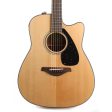 Yamaha FGX800C Dreadnought Acoustic-Electric Natural Online Hot Sale