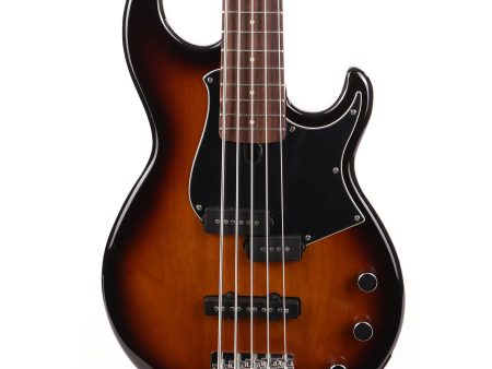 Yamaha BB435 5-String Bass Tobacco Brown Sunburst Fashion