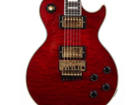 Epiphone Alex Lifeson Les Paul Custom Axcess Ruby Fashion