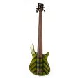 Warwick Custom Shop Streamer Stage I 5 Masterbuilt Emeraude Green Pattern Transparent Supply