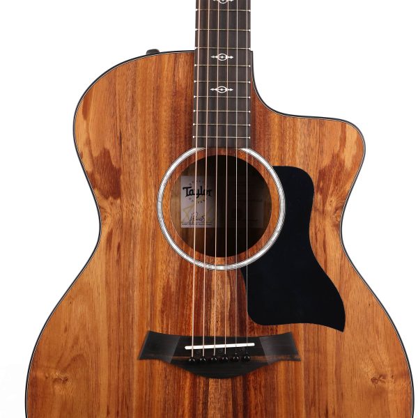 Taylor Custom 224ce-K DLX Acoustic-Electric Natural Online Sale