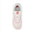 NEW BALANCE GC574 BKM Blanc rose sneakers baskets Supply