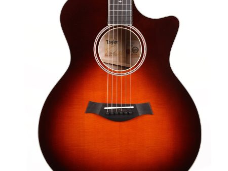 Taylor Custom Shop Grand Auditorium Torrified Spruce and Quilt Maple Used For Cheap