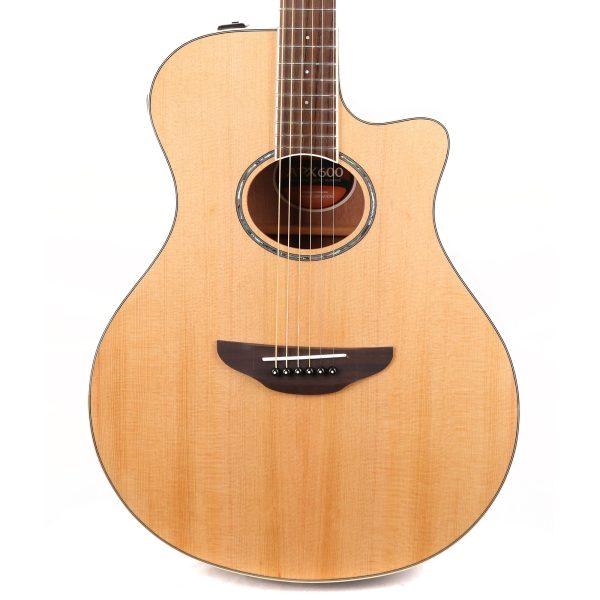 Yamaha APX600 Acoustic-Electric Guitar Natural For Sale