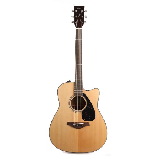 Yamaha FGX800C Dreadnought Acoustic-Electric Natural Online Hot Sale