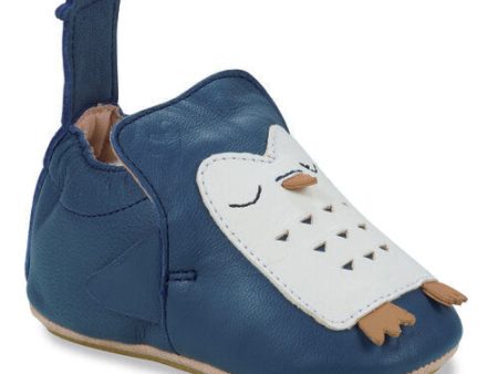 EZPZ easy peasy My Blublu Pingouin denim Chaussons cuir For Discount