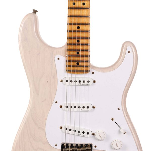 Fender Custom Shop Eric Clapton Stratocaster Journeyman Relic White Blonde Online Sale