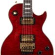 Epiphone Alex Lifeson Les Paul Custom Axcess Ruby Fashion