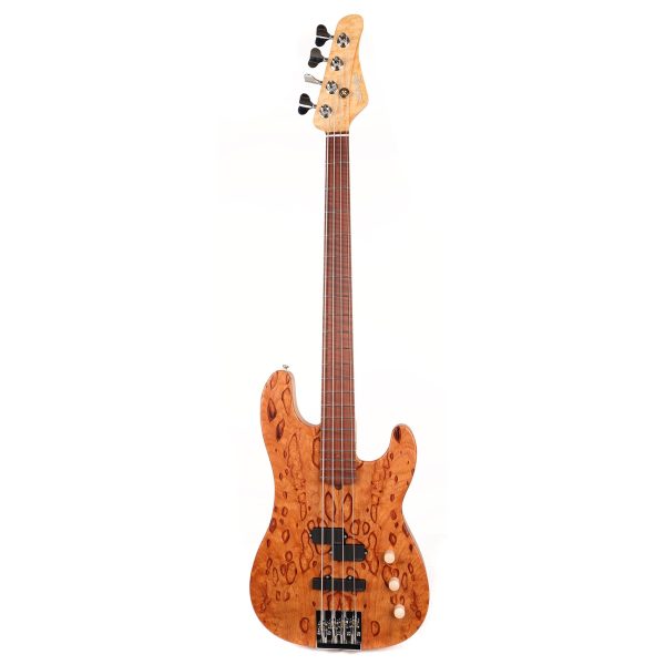 Landon K Tour Bass Exotic Oak Cluster Burl Online Hot Sale