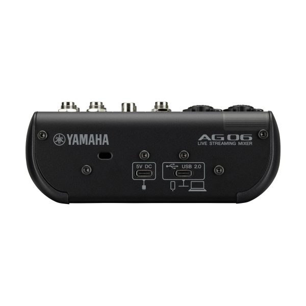 Yamaha AG06MK2 6-Channel Mixer USB Interface Black Online now