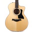 Taylor 114ce-S Sapele Grand Auditorium Acoustic-Electric Natural Online Hot Sale