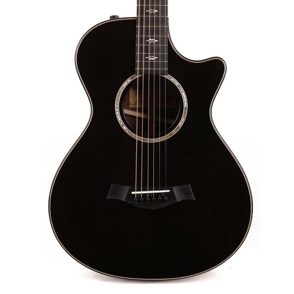 Taylor Grand Concert 12-Fret Limited Edition Charcoal Black Top Online Hot Sale