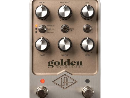 Universal Audio UAFX Golden Reverberator Effect Pedal Supply