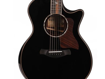 Taylor Builder s Edition 814ce Grand Auditorium Acoustic-Electric Blacktop Floor Demo Sale