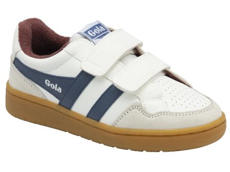 GOLA EAGLE strap blanc Marine basket sneakers Online now