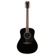 Yamaha LL6 ARE Jumbo Acoustic-Electric Black Used Discount