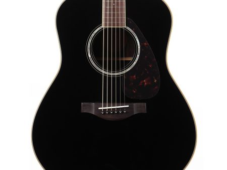 Yamaha LL6 ARE Jumbo Acoustic-Electric Black Used Discount