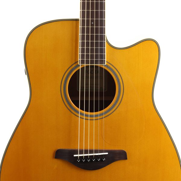 Yamaha FGC-TA Transacoustic Acoustic-Electric Natural Used For Sale