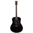 Yamaha LL16DR Dreadnought Acoustic-Electric Black Online Sale