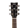 Yamaha FGX830C Dreadnought Cutaway Acoustic-Electric Black Fashion