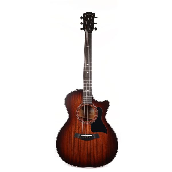 Taylor 324ce V-Class Grand Auditorium Acoustic-Electric Guitar Shaded Edgeburst 2023 Online Hot Sale