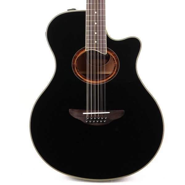 Yamaha APX700II−12 Acoustic-Electric Black For Discount