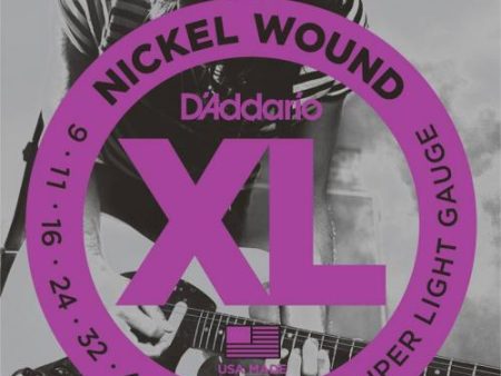 D Addario Nickel Wound Electric Strings (Super Light 9-42) Discount