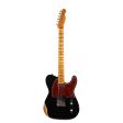 Fender Custom Shop 1960 Custom Telecaster Relic Shell Black with Tortoise Binding 2023 Online now