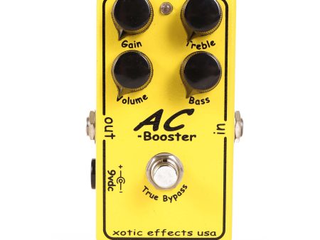 Xotic AC Booster Effect Pedal Used Hot on Sale