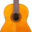 Yamaha CGX102 Classical Nylon String Guitar Acoustic-Electric Natural Fashion