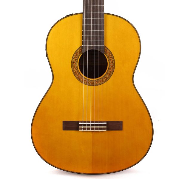 Yamaha CGX122MS Classical Nylon String Guitar Natural Online Hot Sale