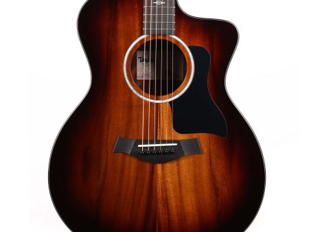 Taylor 224ce-K DLX Koa Grand Auditorium Acoustic-Electric Shaded Edgeburst For Discount