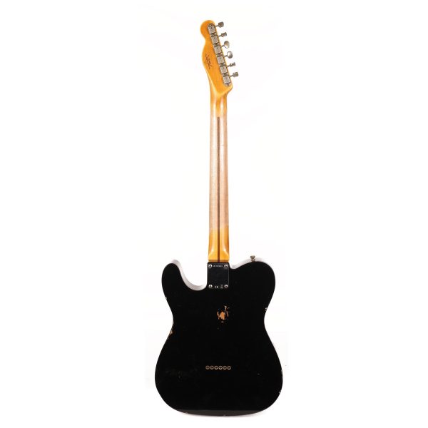 Fender Custom Shop 1960 Custom Telecaster Relic Shell Black with Tortoise Binding 2023 Online now