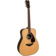 Yamaha FG830 Dreadnought Acoustic Natural Used on Sale