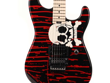 Charvel Warren DeMartini Signature Pro-Mod Blood and Skull Discount