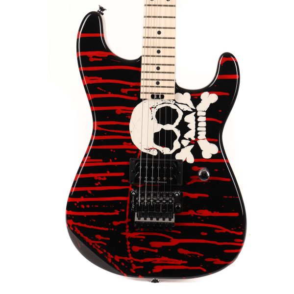 Charvel Warren DeMartini Signature Pro-Mod Blood and Skull Discount