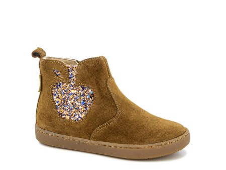 SHOO POM PLAY NEW APPLE Dark Camel bottines For Sale