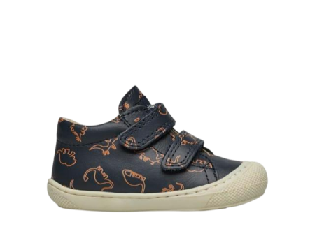 NATURINO COCOON Velcro Calf Navy chaussures bottillons on Sale