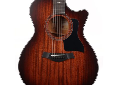 Taylor 324ce V-Class Grand Auditorium Acoustic-Electric Guitar Shaded Edgeburst 2023 Online Hot Sale