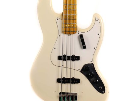 1973 Fender Jazz Bass Olympic White Refin Discount