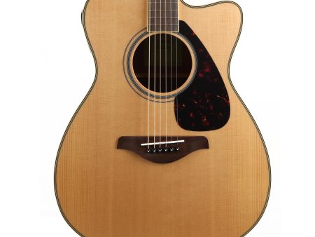 Yamaha FSX820C Concert Acoustic-Electric Natural Online Sale