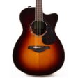 Yamaha FSX830C Concert Acoustic-Electric Brown Sunburst Online Hot Sale