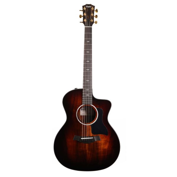 Taylor 224ce-K DLX Koa Grand Auditorium Acoustic-Electric Shaded Edgeburst Sale