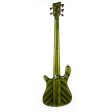 Warwick Custom Shop Streamer Stage I 5 Masterbuilt Emeraude Green Pattern Transparent Supply